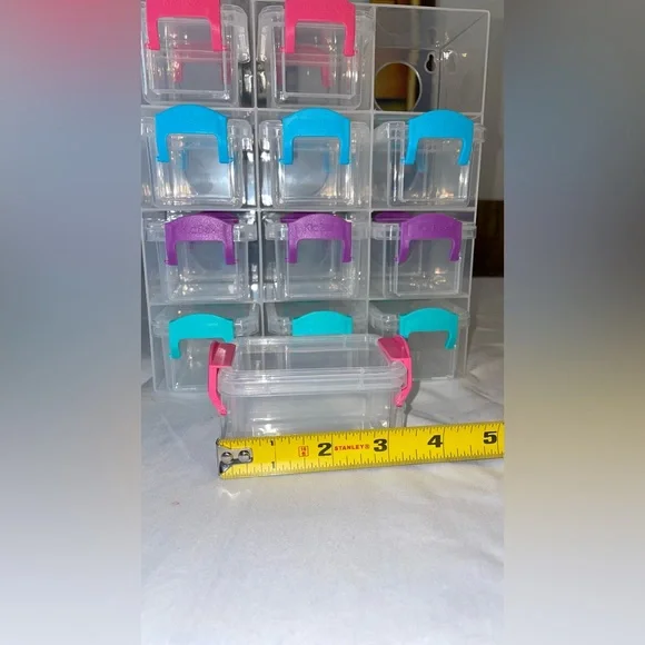 SET OF 12 MINI STORAGES NEVER USED - Picture 5 of 8